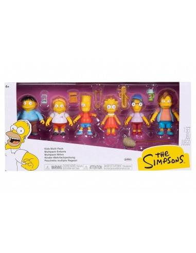 The Simpson 6 Personaggi Articolati New