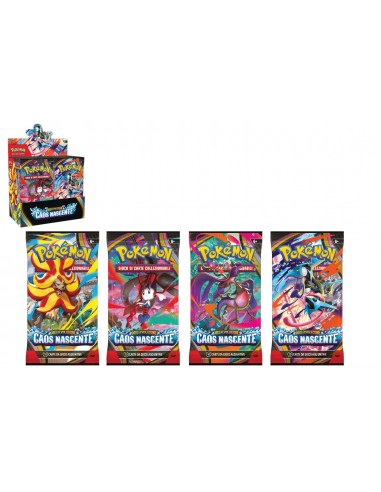 Caos Nascente Busta 10 Carte Pokemon