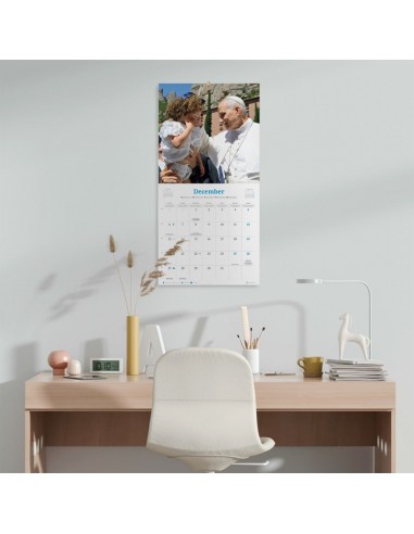Calendario da parete per il 2027 Papa...