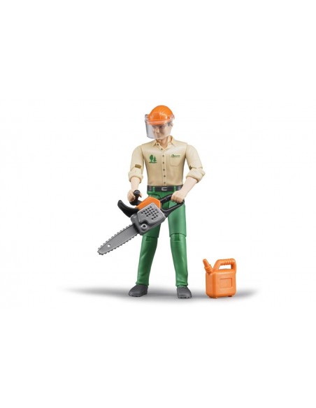 Omino forestale con accessori Bruder