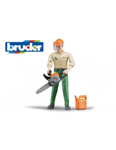 Omino forestale con accessori Bruder
