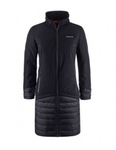 Robe di Kappa Giubbotto Lungo Tech Woman Donna Nero