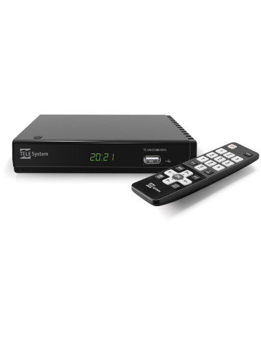 TELE System Decoder TS UNICO Black...