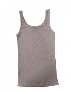 Love Nature Canotta serie Aurora Colore Rosa 100% cotone biologico
