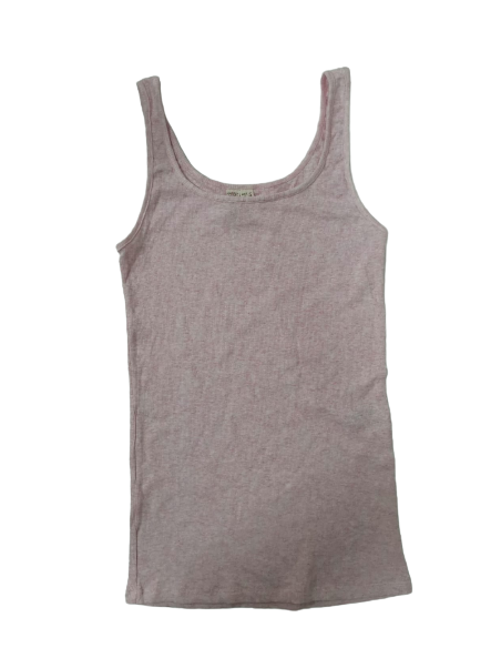 Love Nature Canotta serie Aurora Colore Rosa 100% cotone biologico