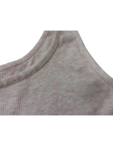 Love Nature Canotta serie Aurora Colore Rosa 100% cotone biologico