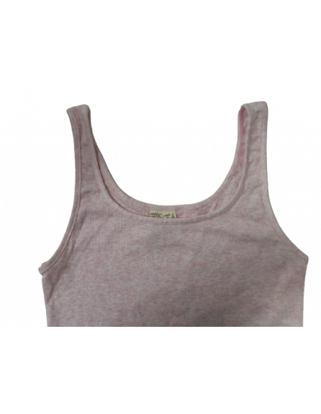 Love Nature Canotta serie Aurora Colore Rosa 100% cotone biologico