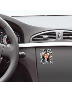 CarPoint Photo Frame Portafoto zebrato per auto 2