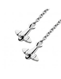 HAPPY CHARMS PENDENTI MORELLATO PER ORECCHINI AEROPLANINO IN ACCIAIO S0K04