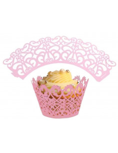 Fackelmann Decorazione per Cup Cake/Muffin, 12 Pezzi, Colori Assortiti 2