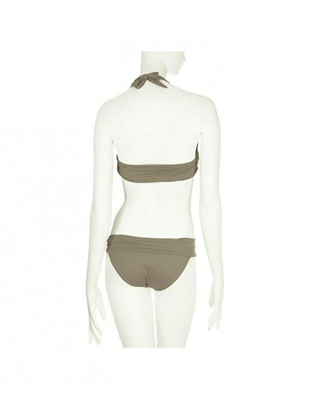 Bikini con reggiseno con allacciatura sul collo e slip chloe