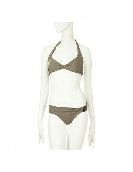 Bikini con reggiseno con allacciatura sul collo e slip chloe