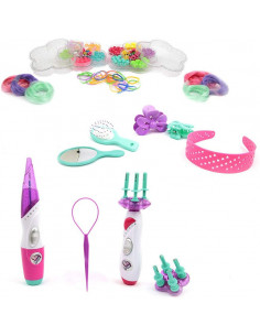 Mamatoy MMA78000-Stylish 3 in 1 Set capelli 3 in 1
