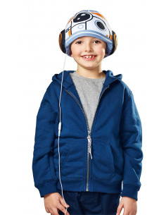 Giochi Preziosi  Berretto con Cuffie Audio Integrate, Tema: Star Wars, Personaggio: BB-8