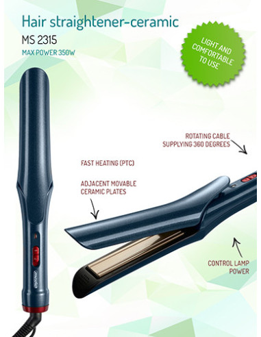 Mesko MS 2315 Piastra per capelli