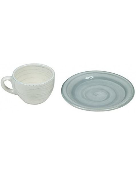 SET DI 6 TAZZINE DA CAFFÈ TWISTBLU31X14X20 CM