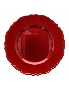SET 6 SOTTOPIATTI RUBY IN SILICONE E PLASTICAROSSO