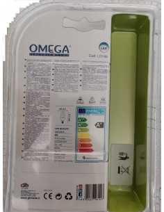 LAMPADA LED SPIRALINA 4 GIRI 9W 810 LUMEN 4500 K ATTACCO E27 OMEGA CLASSE A+ 2