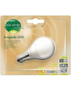 Lampadina led miniglobo e27 350 LUMEN 5.5W LUCE CALDA