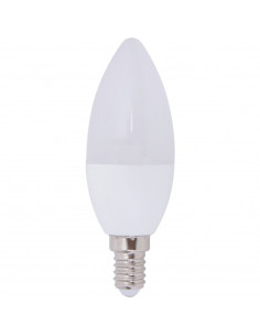 LAMPADA CANDELA LED KENNEX DURATA 15000 H, ATTACCO E 14, 350 LUMEN, CL. ENERG.A+
