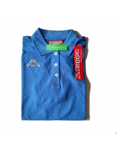 KAPPA POLO DONNA T-SHIRT 3024WU0 CAROLS 956 STRONG BLU BLU MARINE