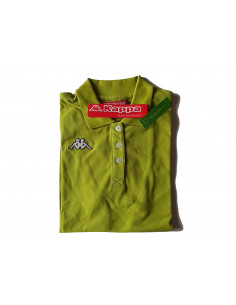 KAPPA POLO DONNA T-SHIRT 3024WU0 CAROLS 966 BRIGHT GREEN GREY