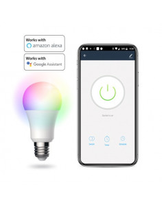 LAMPADINA WI-FI COMPATIBILE CON ALEXA E GOOGLE HOM