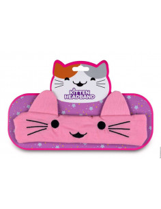 FASCIA PER CAPELLI GATTOROSA20X10 CM