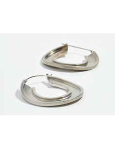 MARNIORECCHINI A CERCHIO COLOR ARGENTO 2