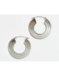 MARNIORECCHINI A CERCHIO COLOR ARGENTO