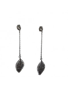ORECCHINI CRISTALLI DI SWAROVSKIÂ® GRIGIO