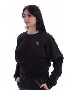 Diadora Felpa Nero Donna 2