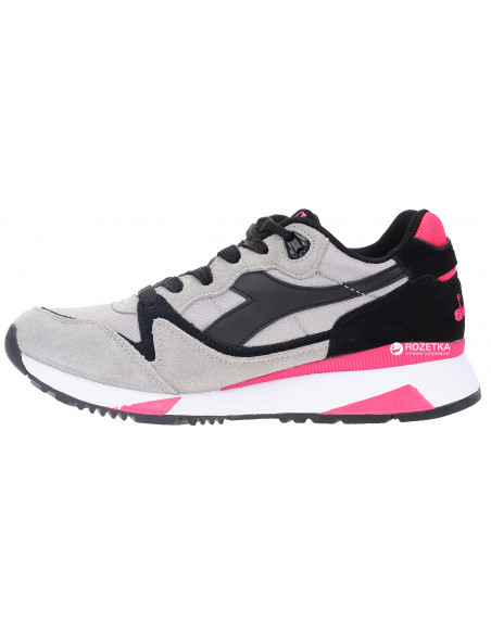 Diadora Sneakers V7000 Nyl Ii Grigio Cenere E Nero