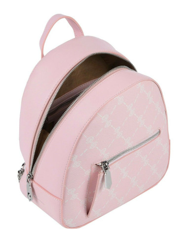ZAINO B SIGNATUREBLU DENIM E ROSA PALLIDO20X26X15