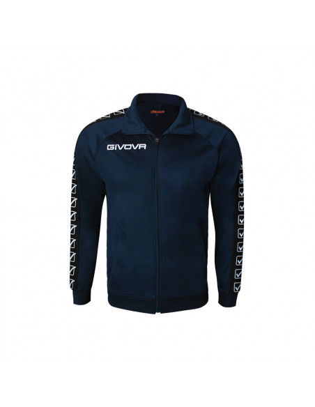 Giacca Tricot Band Givova BA13 Blu Grande Fratello 2020