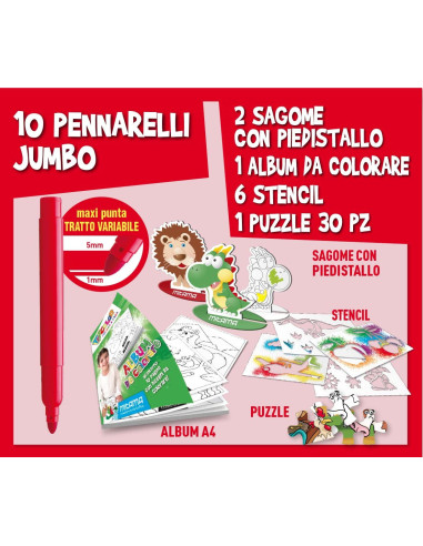 Mega Laboratorio di colorazione creativa Tricolor Mitama BABY
