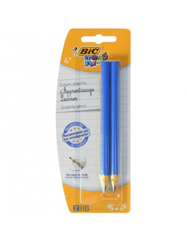 MATITA ERGONOMICA TRIANGOLARE KIDS HB SET 2 PZ. BIC
