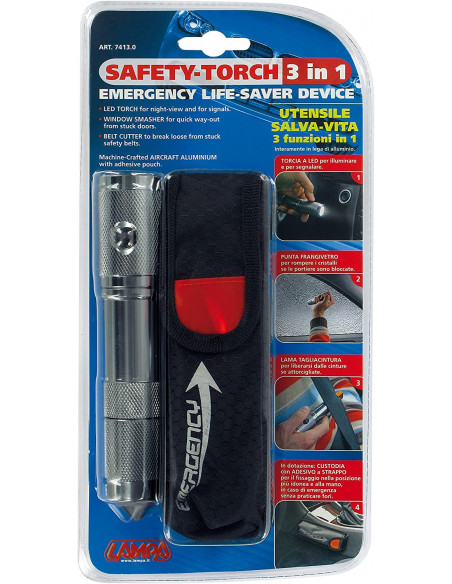 Torcia Salvavita, 3 in 1 Lampa 74130