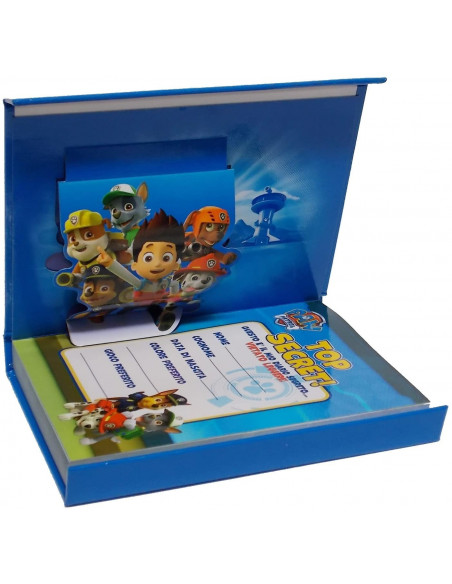 DIARIO SEGRETO "POP UP" Paw Patrol non datatao