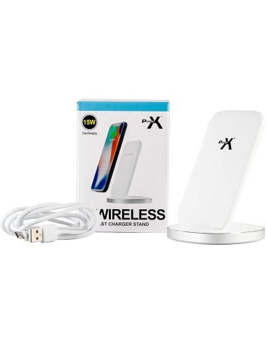 Batterie e Caricabatterie PWX BASE CARICA WILES FAST 15W SP-29 WHT