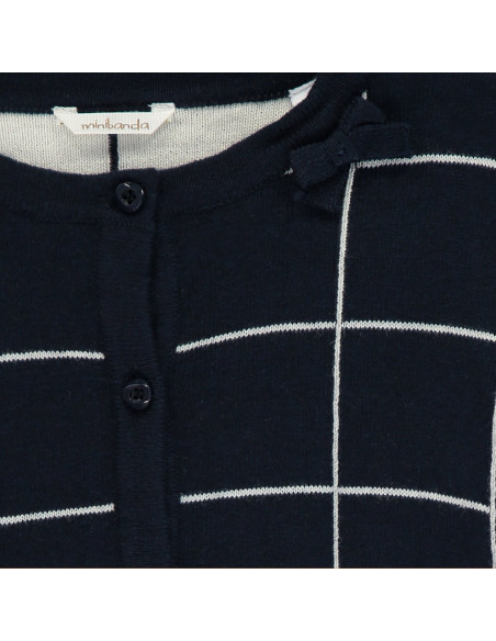 MINIBANDA CARDIGAN BAMBINA TG  3 MESI/62CM