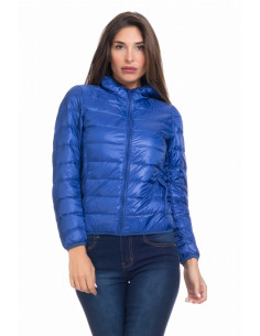 Divine Giacca con cappuccio blu Taglia S 2