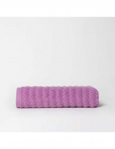 Don Algodon Telo da bagno jacquard Malva 70x140 cm 2