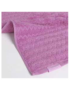 Don Algodon Telo da bagno jacquard Malva 70x140 cm