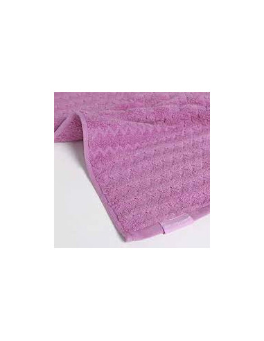 Don Algodon Telo da bagno jacquard Malva 70x140 cm
