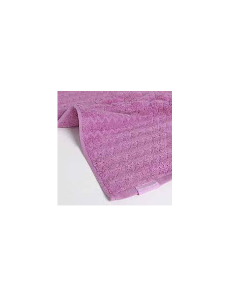 Don Algodon Telo da bagno jacquard Malva 70x140 cm