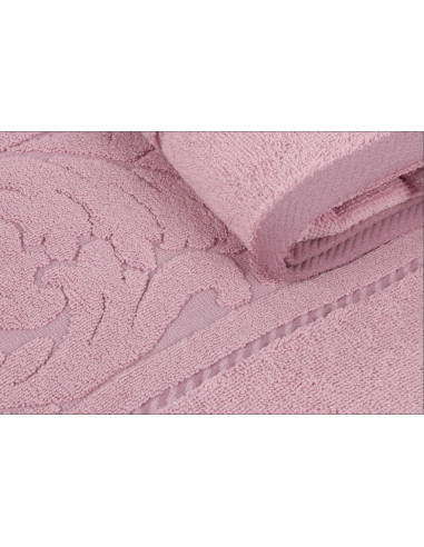 Set 2 Asciugamani Rosa cipria