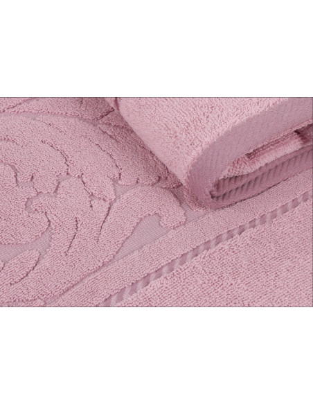 Set 2 Asciugamani Rosa cipria