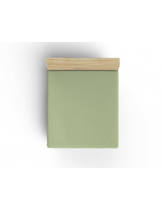 Lenzuolo con angoli singolo Verde