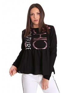 Gaudi Felpa donna nera Taglia M